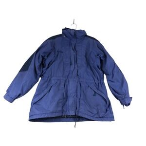 1990s Vintage Columbia Longs Peak 3 in 1 Fleece Lined Ski Jacket Women's Size L
